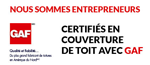 Entrepreneur en toiture certifié GAF